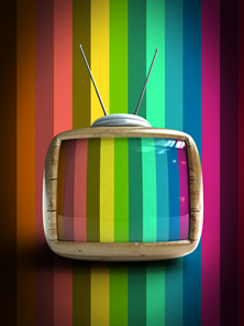 A televisão foi criada no século XX e se tornou o principal meio de comunicação da sociedade