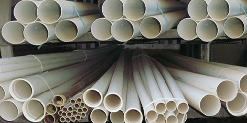 PVC é um exemplo clássico de polímero.