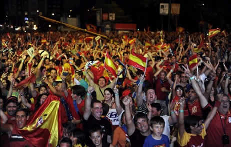 A população da Espanha é uma das maiores do continente europeu