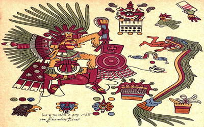 Os Astecas foram um dos mais notórios povos a ocuparem a região da Meso-América