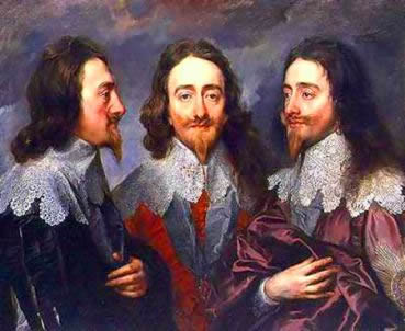 O governo de Carlos I, o início das tensões que conduziram à Revolução Inglesa.
