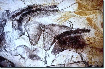 Pintura Rupestre encontrada na Caverna de Chauvet, França