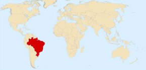 A localização do Brasil no mundo